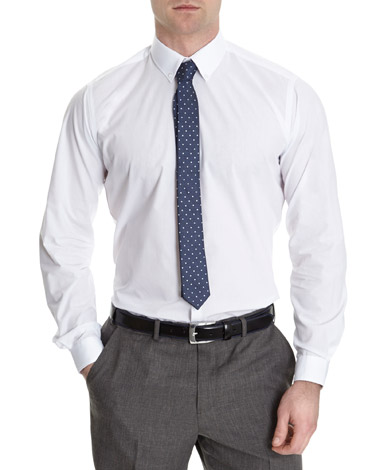 Slim Design Shirt And Tie